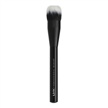 Pintsel vedela jumestuskreemi jaoks Nyx Professional Makeup Pro Dual Fiber Foundation, 1 tk
