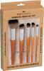 Meigipintslite komplekt Top Choice Bamboo 37474, 5 tk