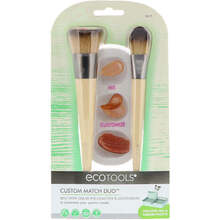 Meigipintslite ja segamispaleti komplekt EcoTools Custom Match Duo, 1 tk