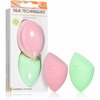 Kosmeetiliste käsnade komplekt näole Real Techniques Miracle Complexion Sponge + Miracle Airblend Sponge Duo, 2 tk