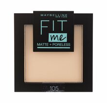 Kompaktpuuder Maybelline New York Fit Me Matte & Poreless, 105 Natural Ivory, 9 g