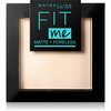 Kompaktpuuder Maybelline Fit Me Matte + Poreless, 120 Classic Ivory, 9 g