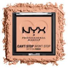 Kompaktpuuder NYX Professional Makeup Cant Stop Wont Stop, Bright Peach, 6 g