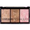 Näokontuurimise palett Wibo 3 Steps Baked Contouring Palette, 10 g