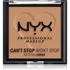 Kompaktpuuder NYX Professional Makeup Cant Stop Wont Stop, 07 Caramel, 6 g