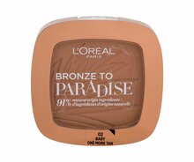 Kompaktne päikesepuuder L'oreal Paris Bronze To Paradise, 02 Baby One More Tan, 9 g