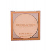 Kompaktpuuder Makeup Revolution Bake & Blot Lace, 5,5 g
