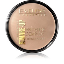 Kompaktpuuder Eveline Art Make-Up Anti-Shine Complex, 35 Golden Beige, 14 g