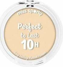 Kompaktpuuder Miss Sporty Perfect To Last 10h 010 Porcelain, 9 g