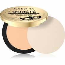 Kreemjas kompaktpuuder Eveline Variete Mineral 02 Natural, 8 g