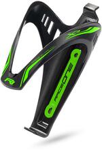 Pudelikorv RaceOne X3 RACE, must-roheline fluo