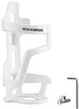 Jalgratta pudelihoidja Rockbros 31210012002, polükarbonaat, valge, 51-73 mm