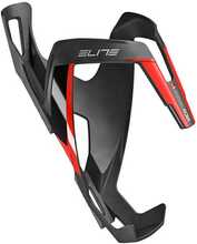 Pudelihoidja Elite Vico Carbon, Matt must - punane