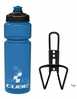 Komplekt, joogipudel ja hoidja Cube Icon, 750ml, plastik/teras, sinine