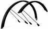 Porilauad Cube Mudguard Set 45, must, 2 tk