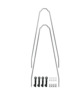 Kinnitusvardad porilaudadele SKS Velo 65 Mountain, 26-27.5, plastik/teras, must/hall