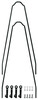 Kinnitused porilauale SKS Velo 55 Junior, metall, must