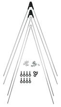 Kinnitusvardad SKS for Bluemels U-Stays, metall, hõbe, 4 tk