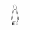 Porilaudade kinnitused SKS VELO42 Urban/Velo 47, mustad