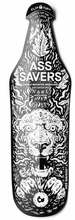 Tagaporilaud Ass Savers Mad Wolf, valge/must